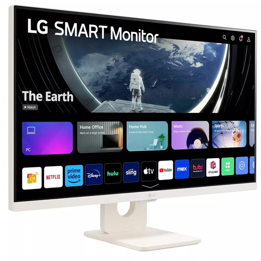 LG 27SR50F-W 27" FHD IPS Smart Monitor with webOS w/ 3 Year Warranty Bundle - Image 5