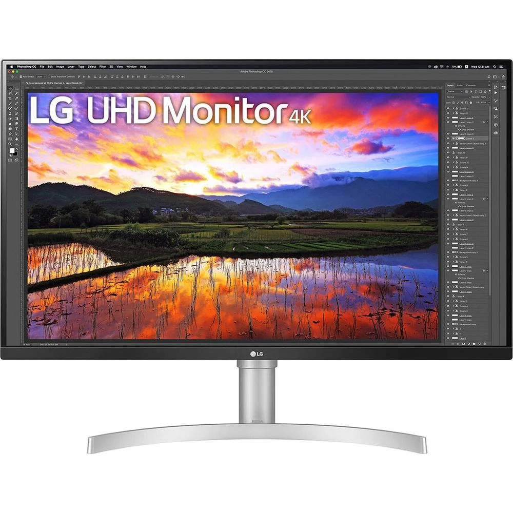 LG 32" UHD IPS Ultrafine Monitor with HDR10 AMD FreeSync  + 3 Year Warranty - Image 2