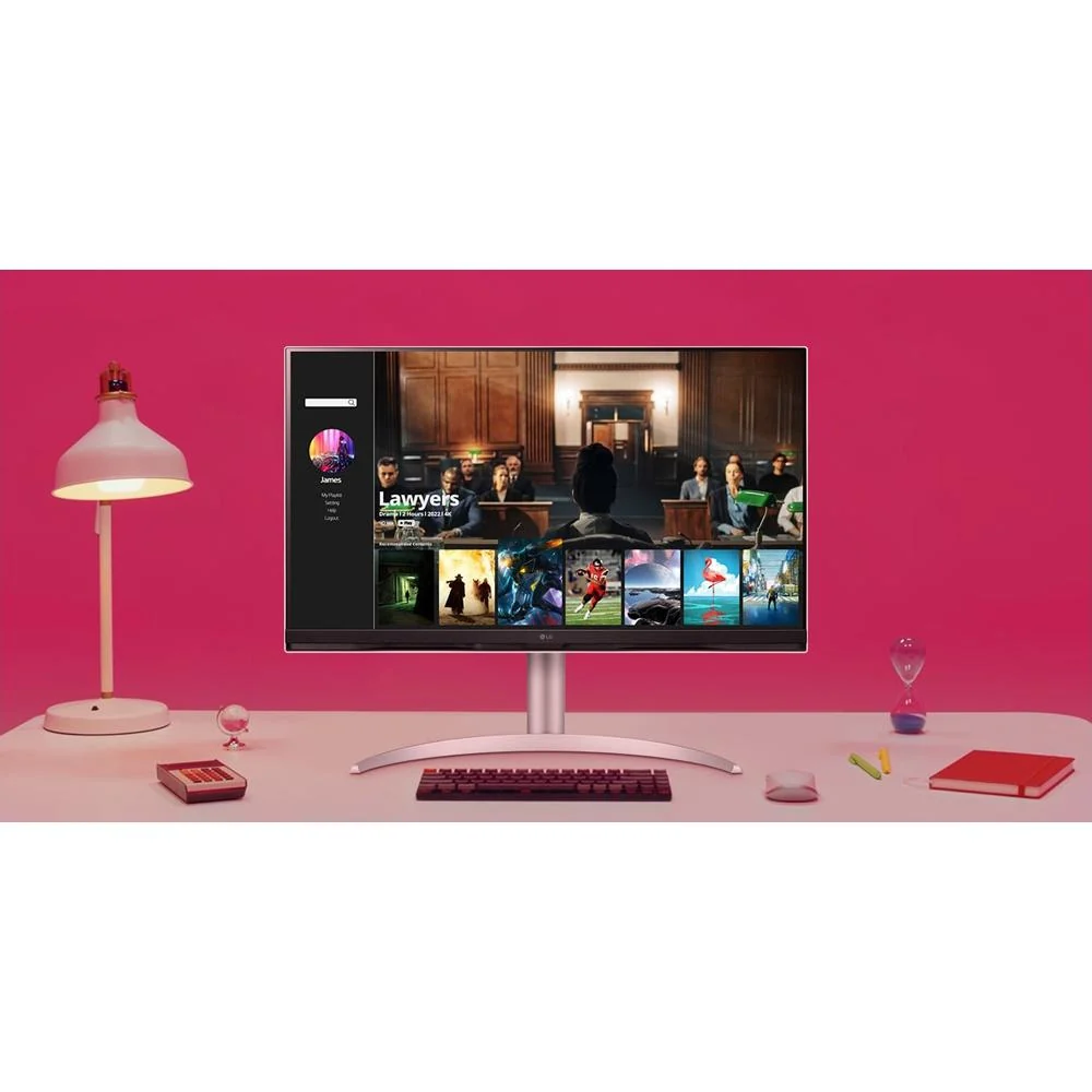 LG 32SQ730S-W 31.5-inch UltraFine 4K UHD 5ms 65Hz Smart LED Monitor  - Open Box - Image 12