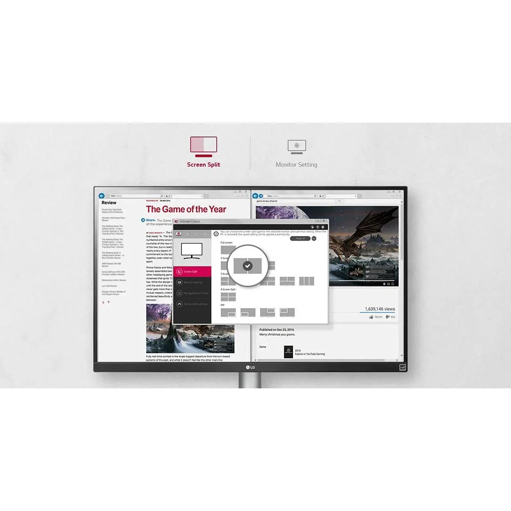 LG 32UN550-W 32" UHD 3840x2160 VA HDR10 AMD FreeSync Monitor - Open Box - Image 3
