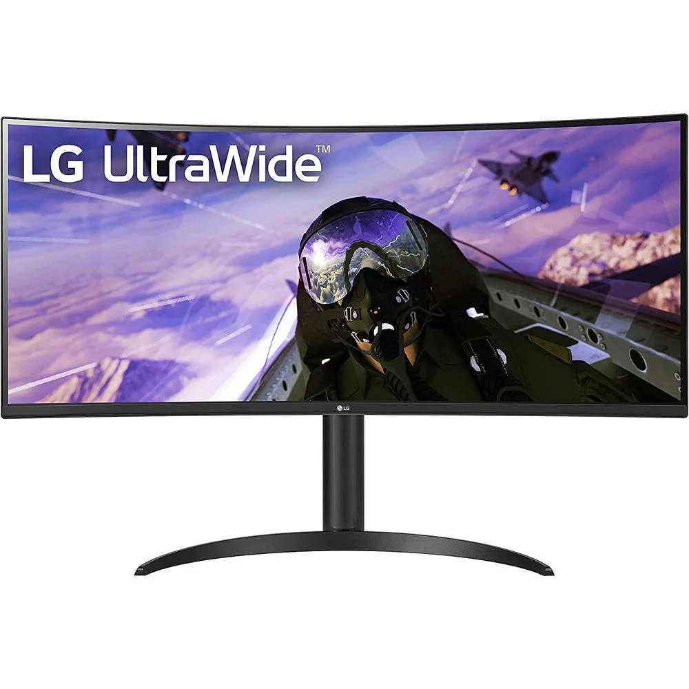 LG 34" Curved UltraWide QHD HDR FreeSync Premium Monitor with Cleaning Bundle - Image 4