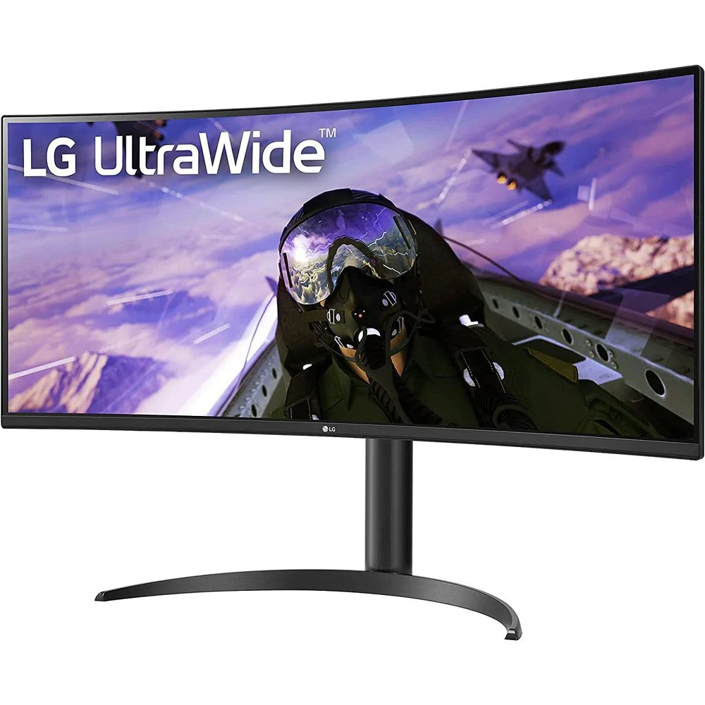 LG 34" Curved UltraWide QHD HDR FreeSync Premium Monitor with Cleaning Bundle - Image 5
