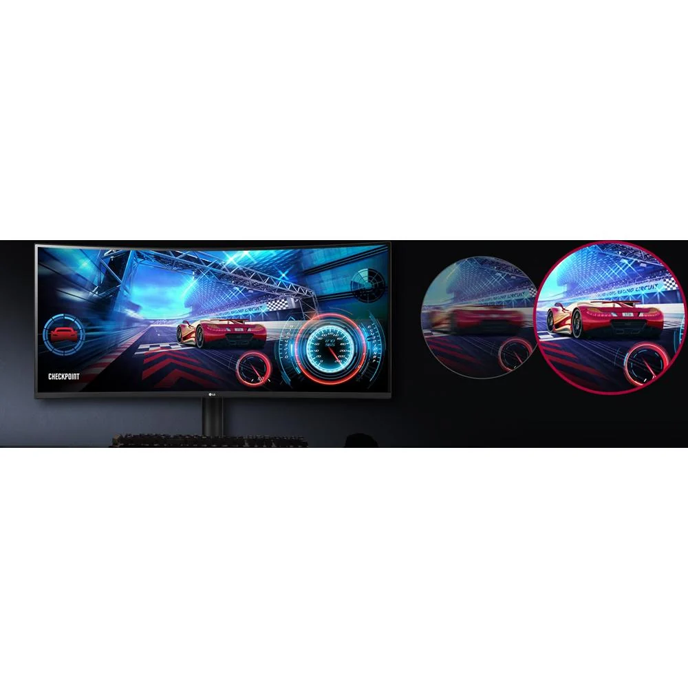 LG 34" Curved UltraWide QHD Monitor with AMD FreeSync Open Box + 1 Year Warranty - Image 10