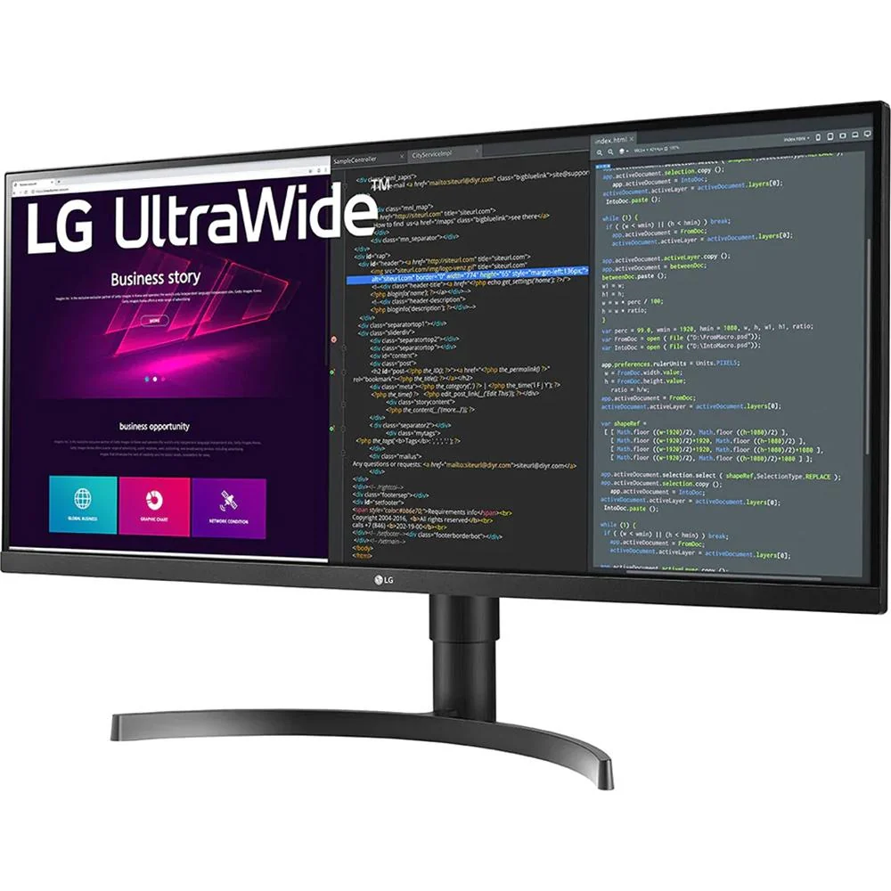 LG 34" UltraWide QHD 3440x1440 21:9 IPS HDR10 Monitor with FreeSync Open Box - Image 9