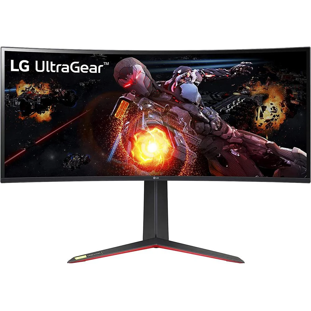 LG 34GP950G-B 34" UltraGear QHD Nano IPS Curved Gaming Monitor +Gaming Mouse Bundle - Image 2