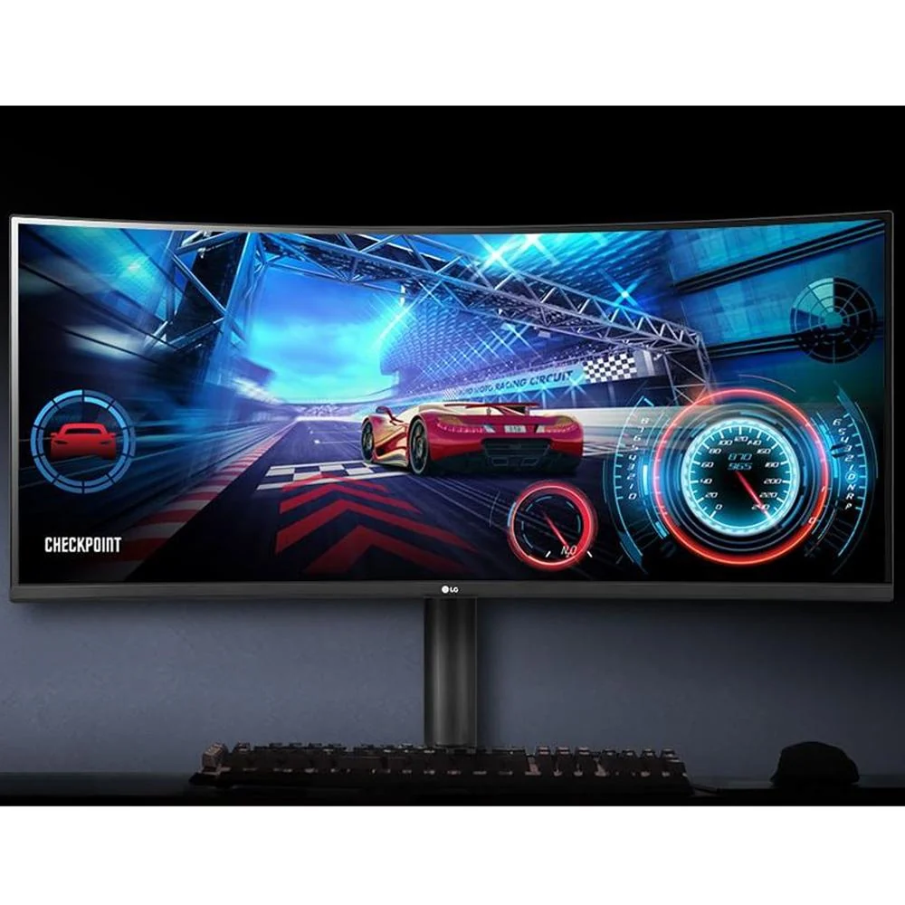 LG 34WP65C-B 34" Curved UltraWide QHD HDR FreeSync Premium Monitor - Image 5