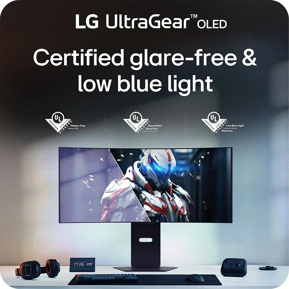 LG 39" UltraGear OLED WQHD Curved Gaming Monitor + 26 Months Protection Bundle - Image 12