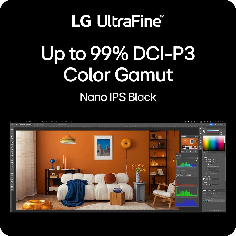 LG 40" UltraFine 5K2K WUHD 5120x2160 Curved Nano IPS Black Monitor 40U990A-W - Image 11