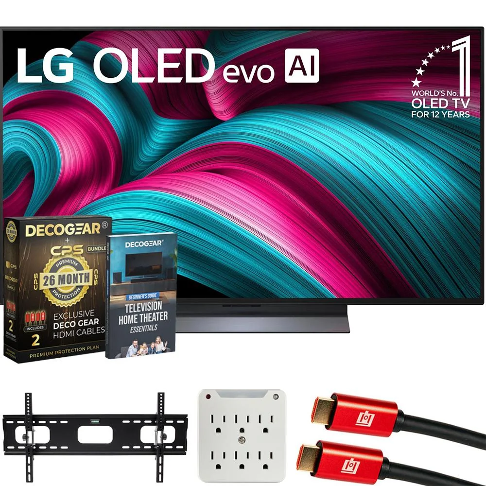 LG 42" C5 Series OLED evo 4K UHD Smart TV (2025) w/ Extended Protection Plan - Image 2