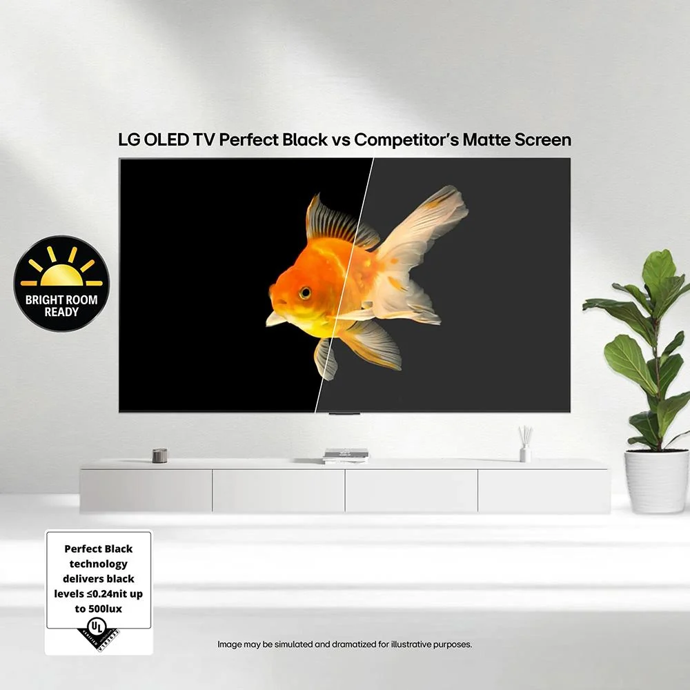 LG 42" C5 Series OLED evo 4K UHD Smart TV (2025) w/ Extended Protection Plan - Image 8