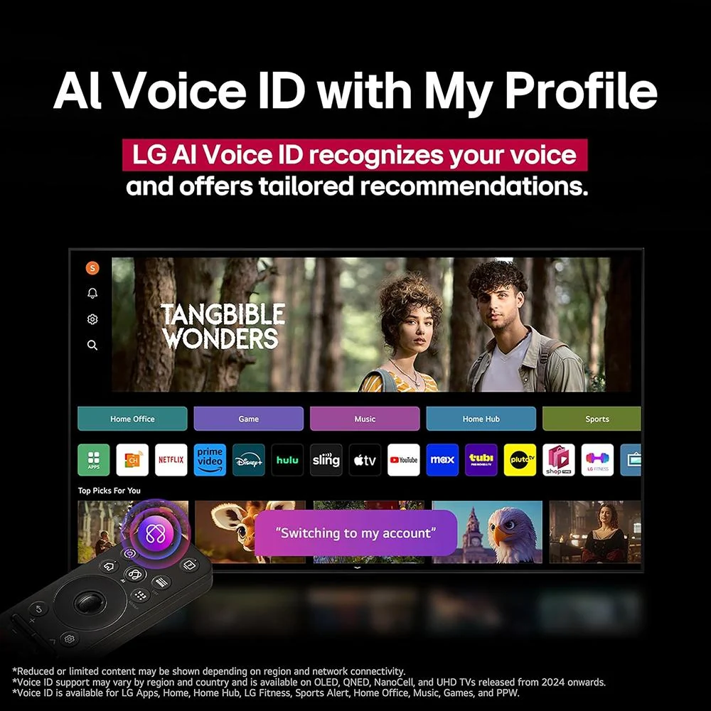 LG 43 inch Class QNED AI 4K QNED82A Series Smart TV (2025) - Image 6