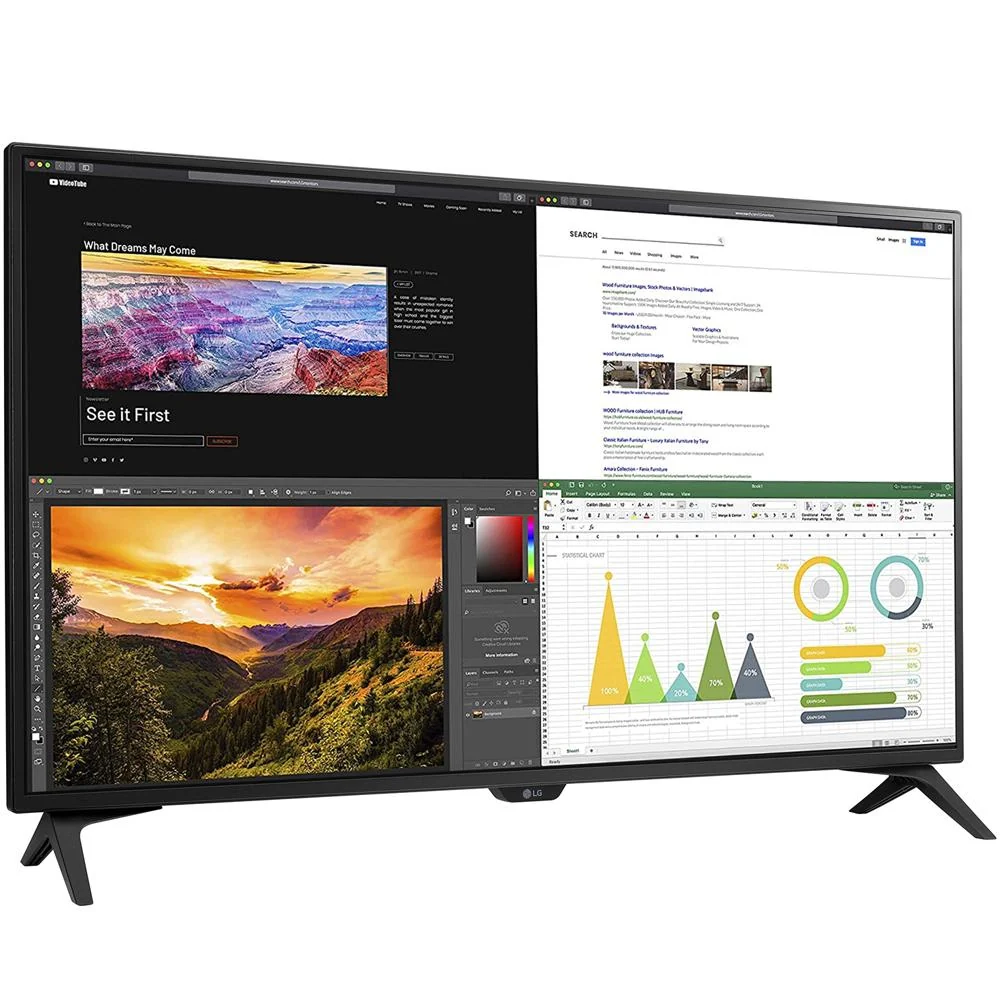 LG 43UN700T-B 43" 4K UHD 3840x2160 IPS USB-C HDR 10 Monitor w/ Warranty Bundle - Image 4