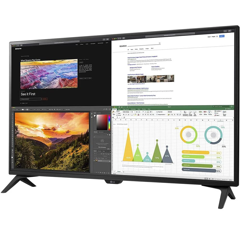 LG 43UN700T-B 43" 4K UHD 3840x2160 IPS USB-C HDR 10 Monitor w/ Warranty Bundle - Image 5