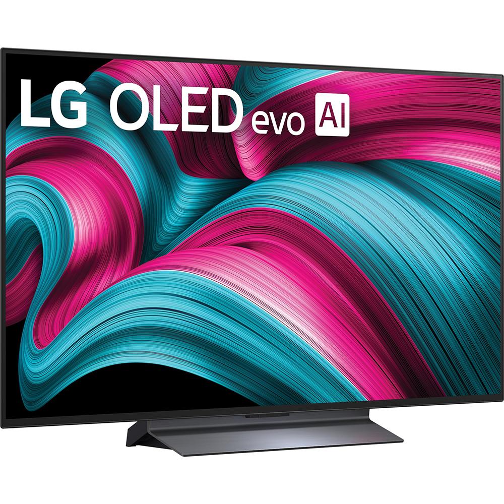 LG 48" C5 Series OLED evo 4K UHD Smart webOS TV (2025) w/ 1 YR Warranty Bundle - Image 3