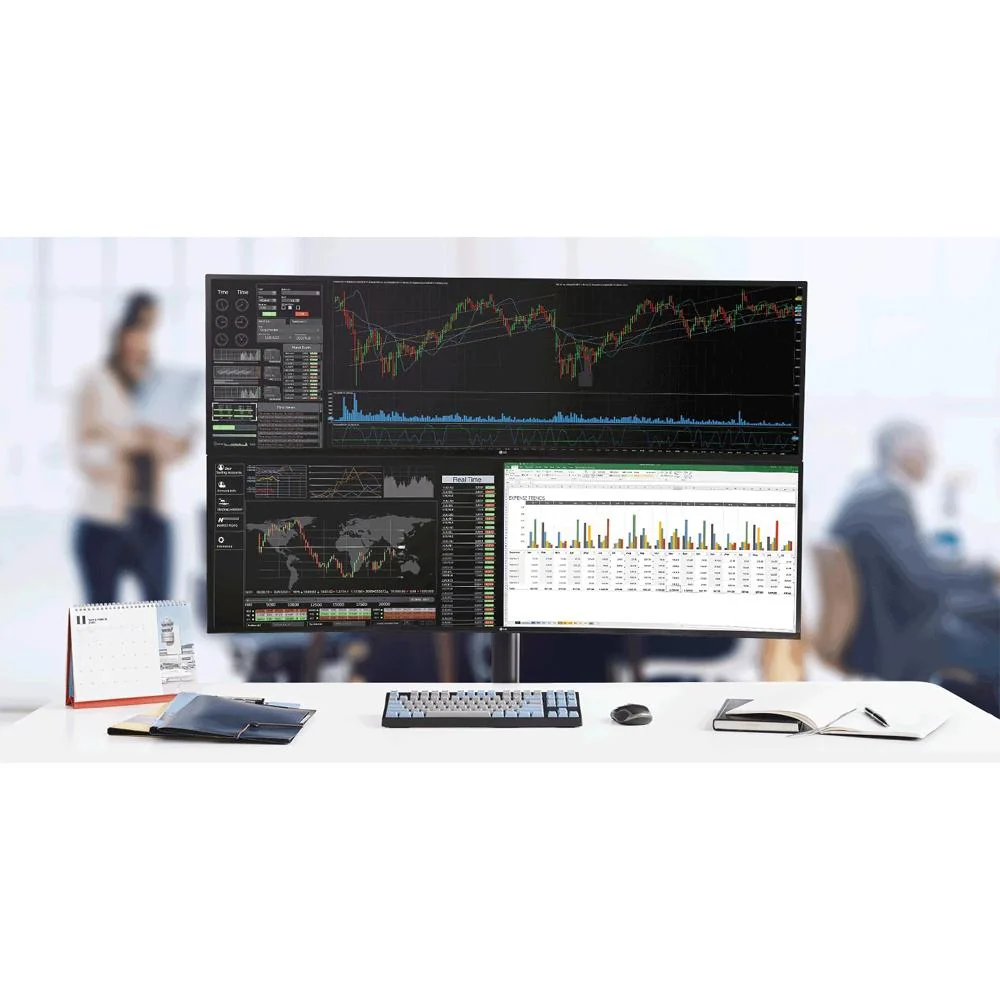 LG 49 Inch 32:9 UltraWide Dual QHD IPS Curved LED Monitor with HDR 10 - Open Box - Image 3