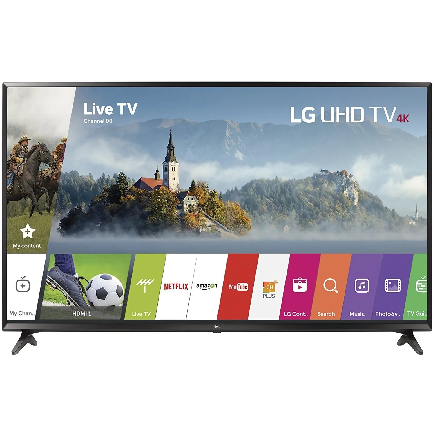LG 49UJ6300 - 49" UHD 4K HDR Smart LED TV (2017 Model)
