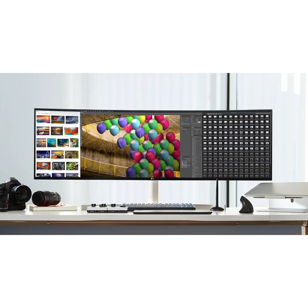 LG 49WL95C-WE 49" 32:9 UltraWide Dual QHD HDR10 IPS Curved LED Monitor - Image 9