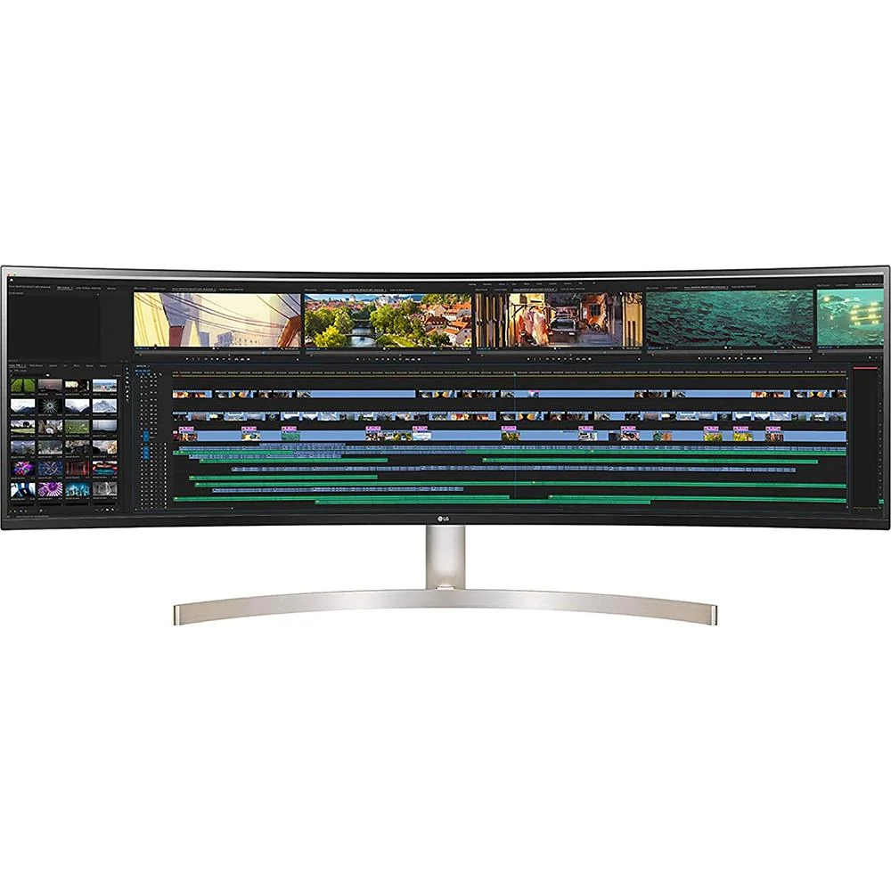 LG LG49WL95CWE - 49" UltraWide Dual QHD HDR10 IPS Curved LED Monitor (Open box) - Image 2