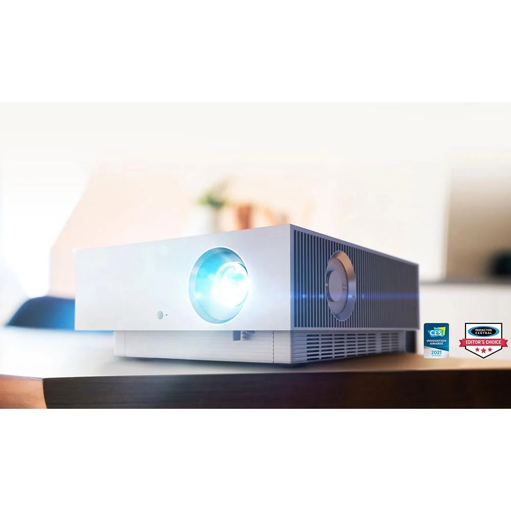 LG 4K CineBeam Smart Laser Projector 300" Display Open Box + 1 Year Warranty Pack - Image 12