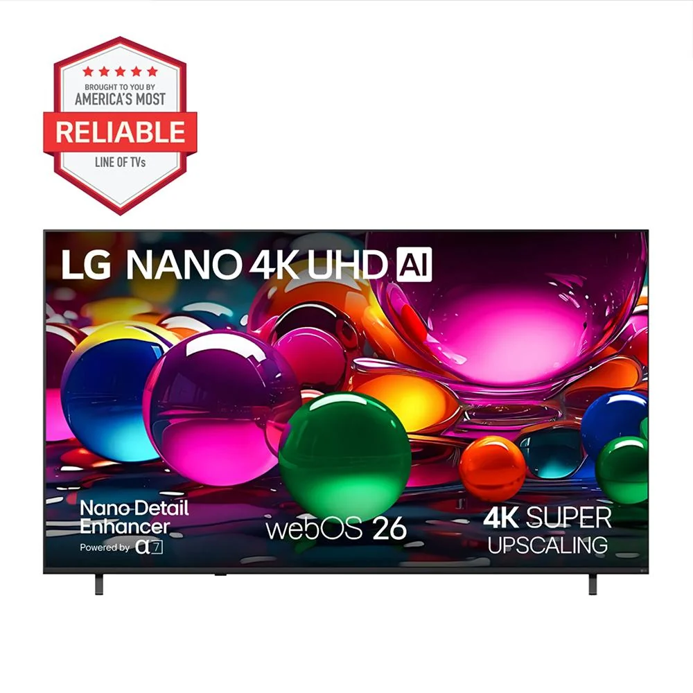 LG 50-Inch Nano 4K UHD AI NU70 Smart TV (2026) w/ 1 YR Extended Warranty Bundle - Image 3