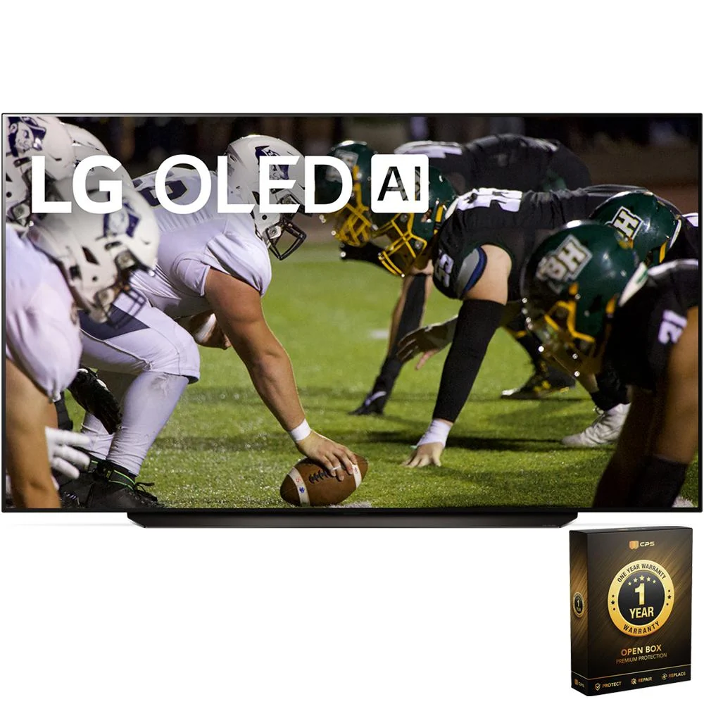 LG 55" Class OLED evo C4 Series Smart TV 4K (2024) OPEN BOX + 1 Year Warranty Pack