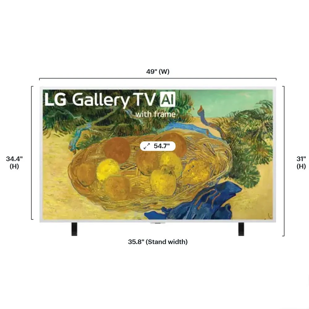 LG 55" Gallery TV with Frame LX7B Mini LED 4K TV 2026 w/ 26 Month Protection Bundle - Image 4