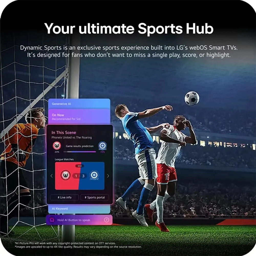 LG 55" QNED evo AI QNED84B Mini LED 4K Smart TV w/ Accessories Bundle - Image 11