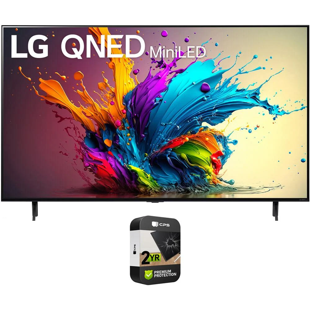 LG 65" 4K HDR Smart Quantum Dot NanoCell Mini LED TV (2024) w/ 2 YR Warranty Bundle