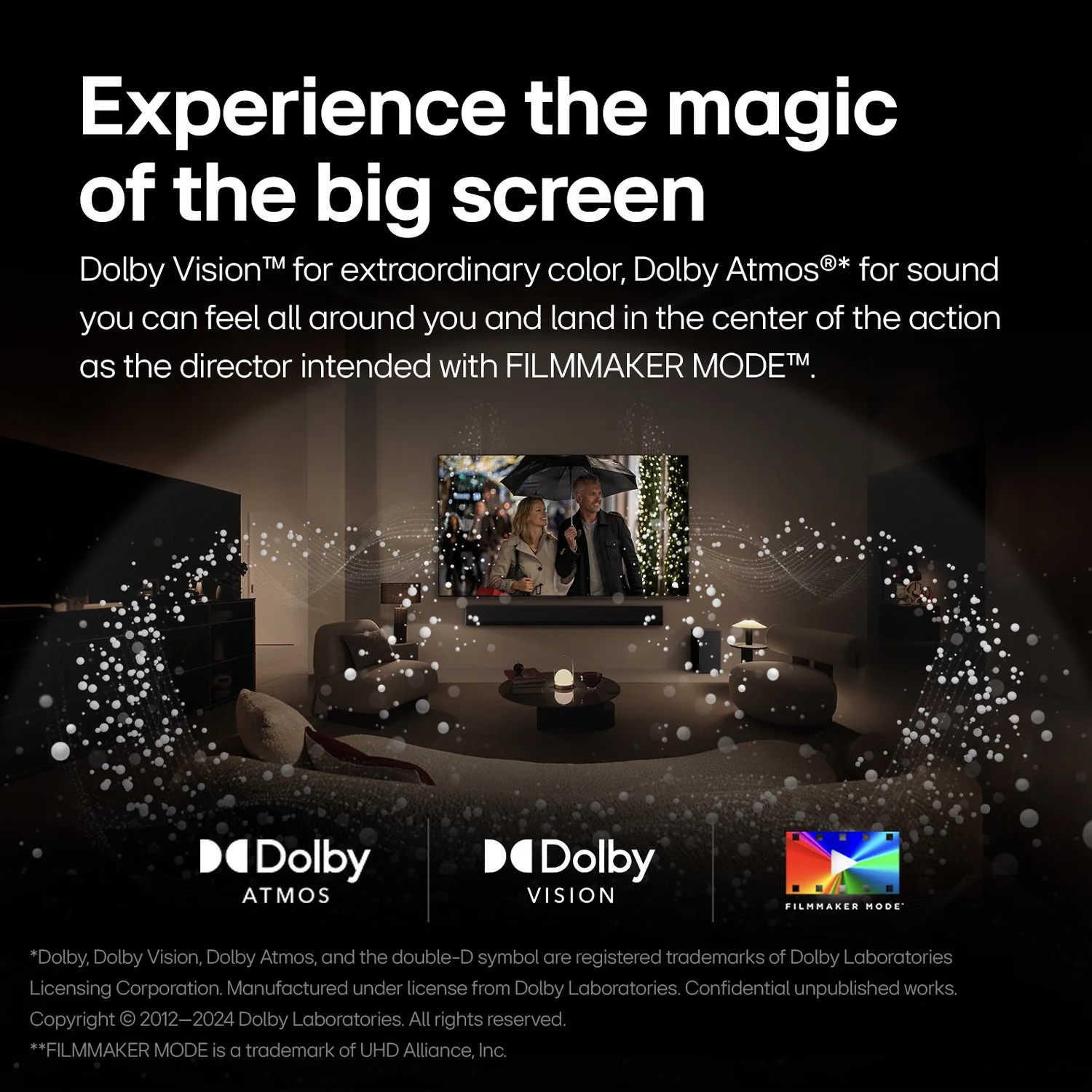 LG 65" OLED evo G4 Series Smart TV 4K HDR 2024 + LG SC9S Soundbar for evo Series - Image 14
