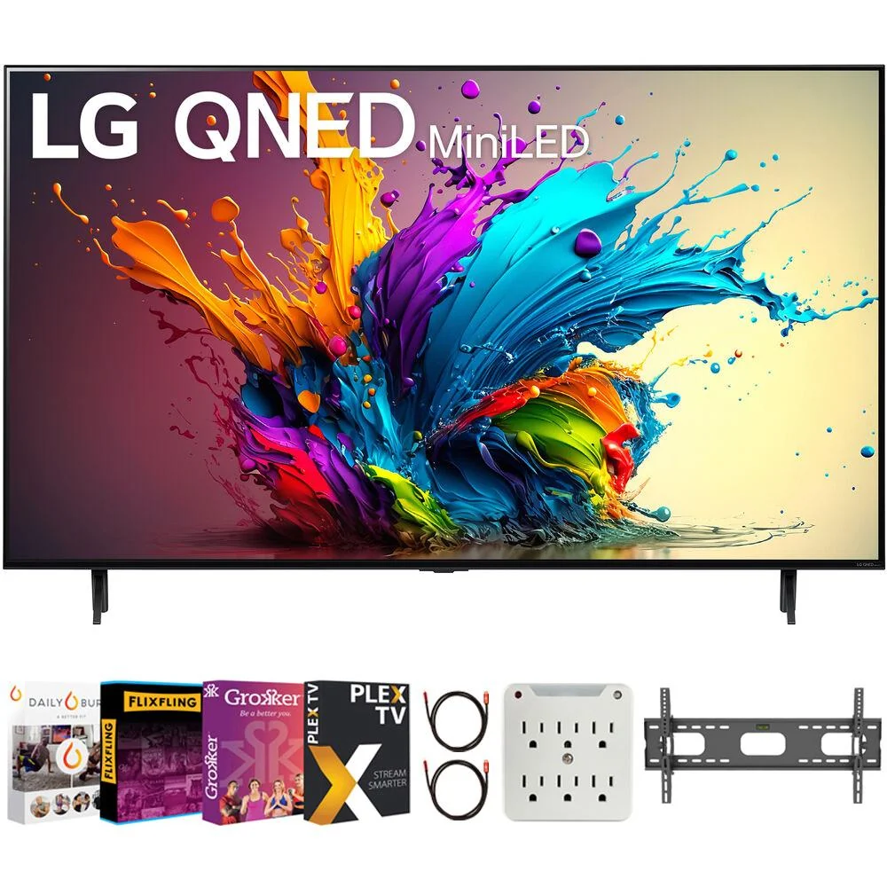 LG 75" 4K HDR Quantum Dot NanoCell Mini LED TV (2024) with Movies Streaming Pack