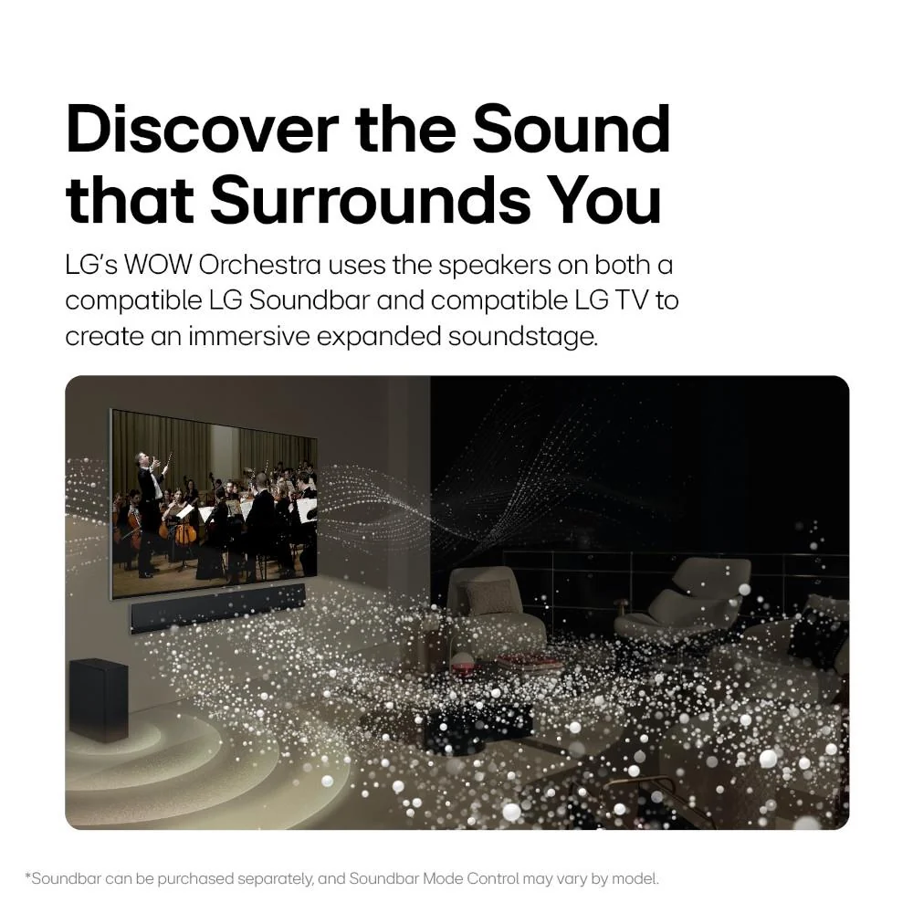 LG 77" OLED evo C4 Series Smart TV 4K Processor (2024) + 9.1.5ch Soundbar Bundle - Image 15