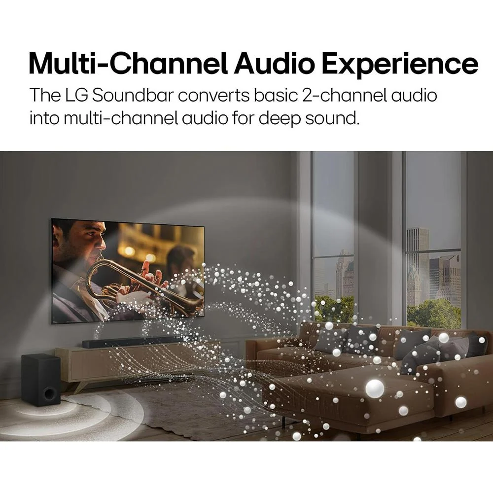 LG 9.1.5 Ch Soundbar w/ Speakers & Subwoofer Open Box with 1 Year Warranty - Image 13