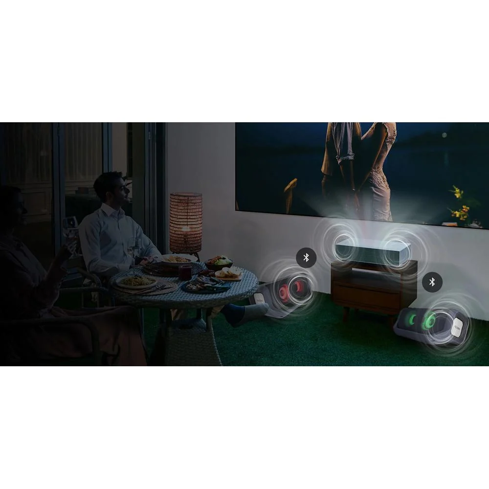 LG CineBeam HU715Q 4K UHD Laser UST Ultra Short Throw Projector - Open Box - Image 9