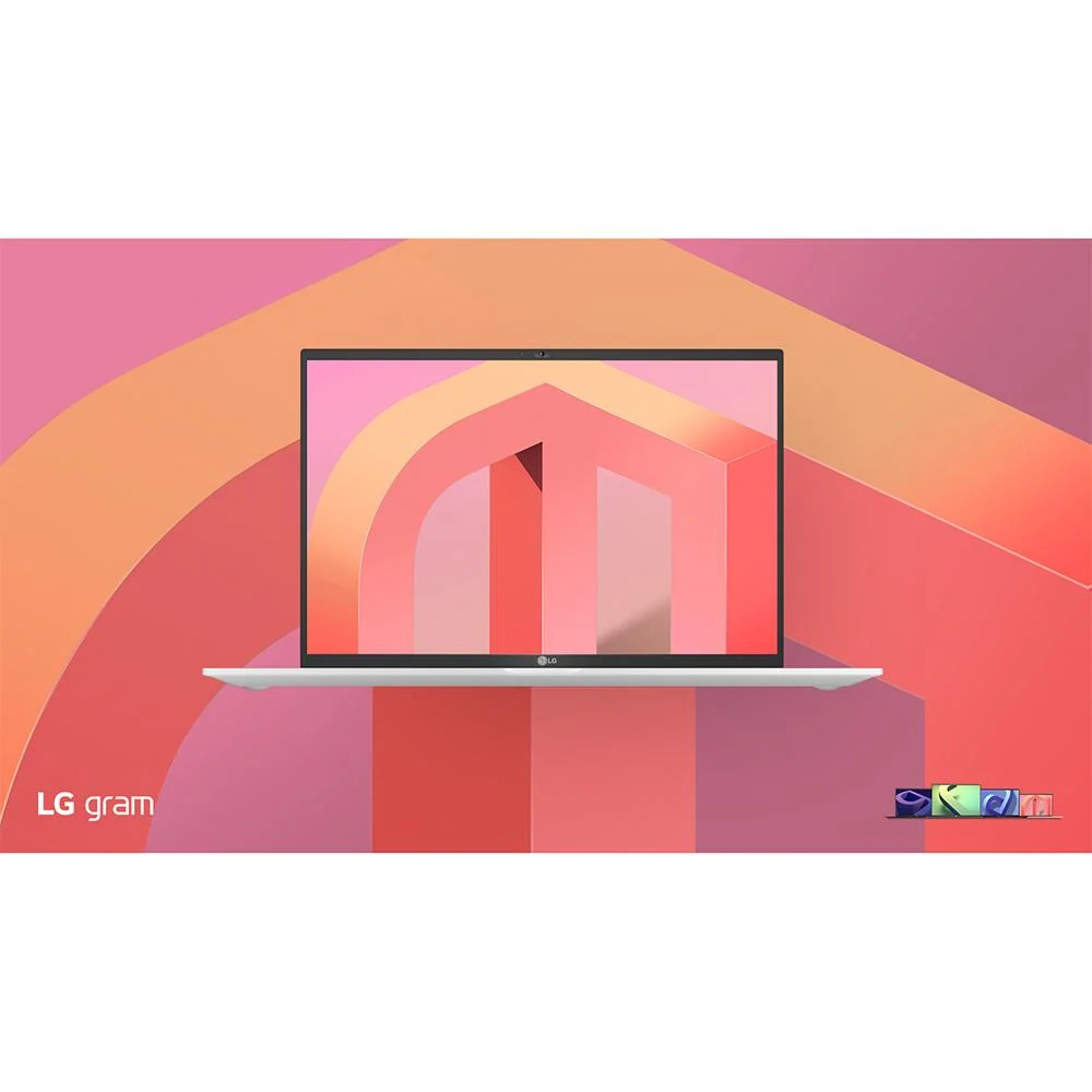 LG gram 14Z90Q 14" Lightweight Laptop Intel i5-1240P 16/512GB SSD Black Open Box - Image 2