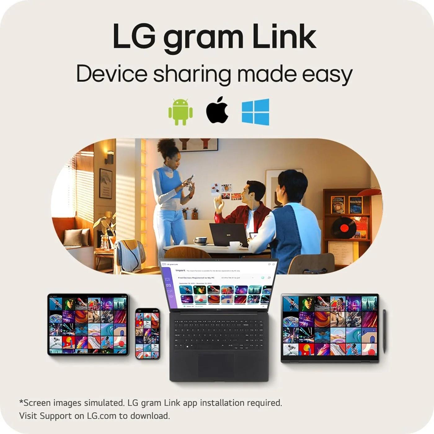 LG gram 16-inch Lightweight Laptop, Intel Evo Edition, 16GB RAM, 2TB SSD, Black - Image 4