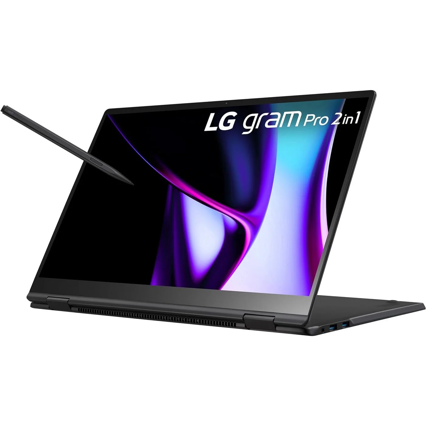 LG gram 16", Intel Evo Edition 16GB /512GB 2-in-1 Touch Laptop. Black - Image 14