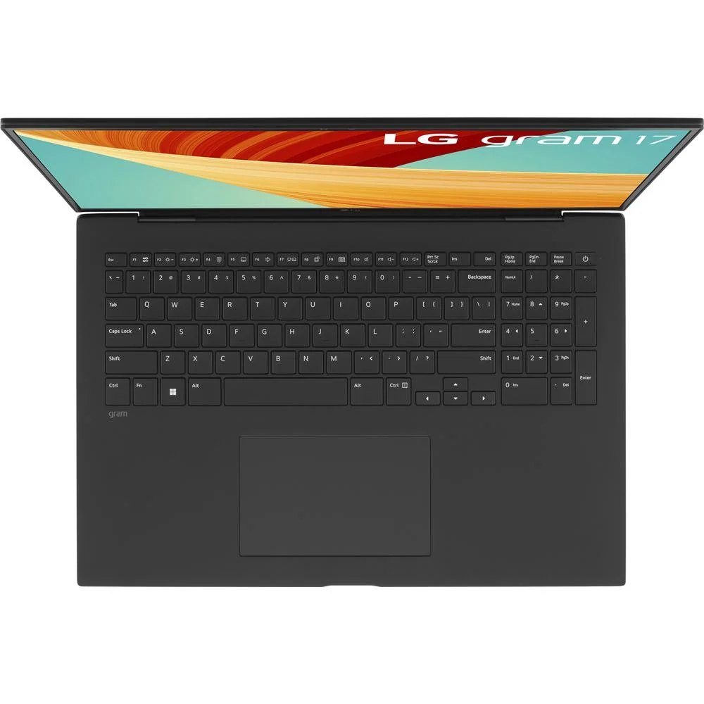 LG gram 17ZB90R 17" Laptop, Intel i5-1340P, 16GB RAM/512GB SSD Black Open Box - Image 8