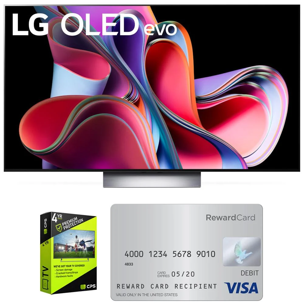 LG OLED evo G3 83 Inch 4K Smart TV (2023) w/ 4 Yr Warranty + $400 Gift Card - Image 2