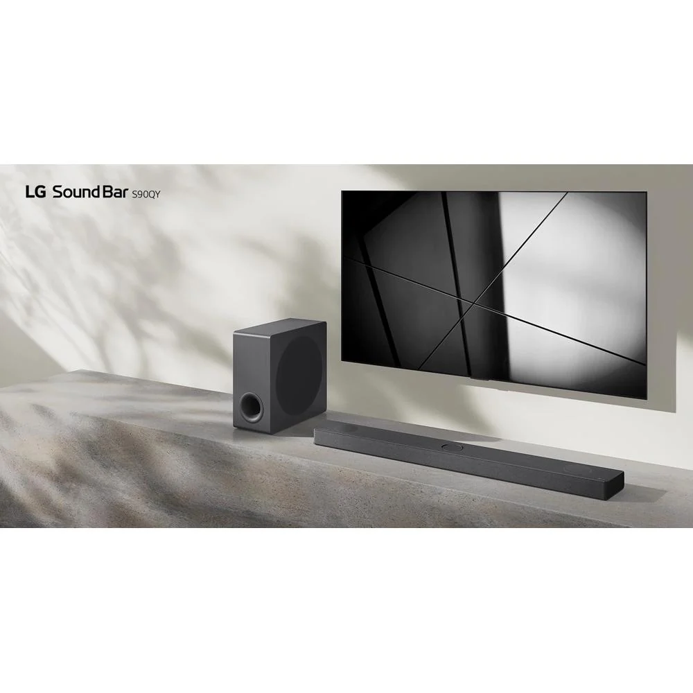 LG S90QY 5.1.3 ch High Res Audio Sound Bar (Open Box) + 1 Year Warranty Pack - Image 13