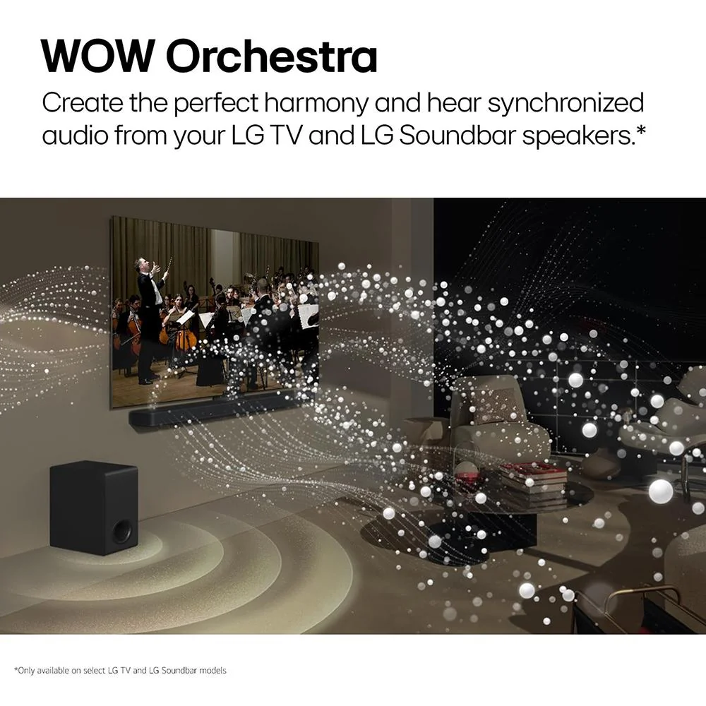 LG Soundbar for TV with Wireless Dolby Atmos and Rear Speakers - S90TR - Open Box - Image 12