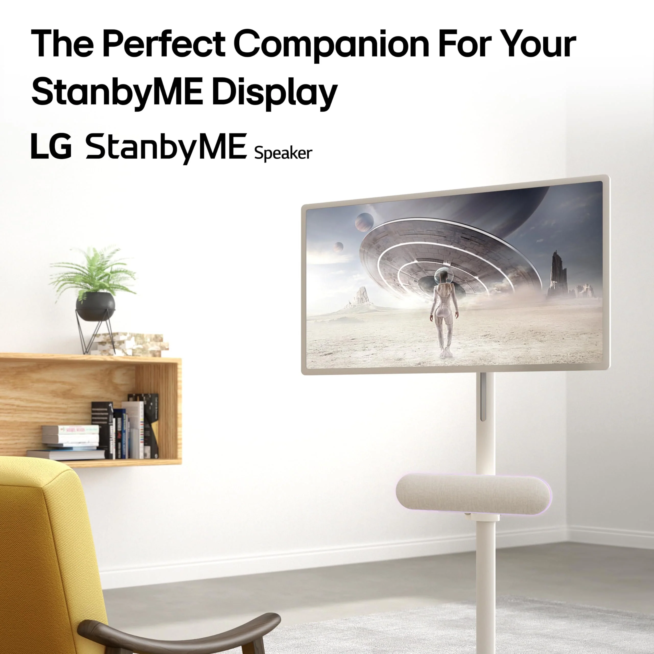 LG StanbyME XT7 Bluetooth Speaker, Powerful Sound, 16-Hour Battery, XT7S - Image 2