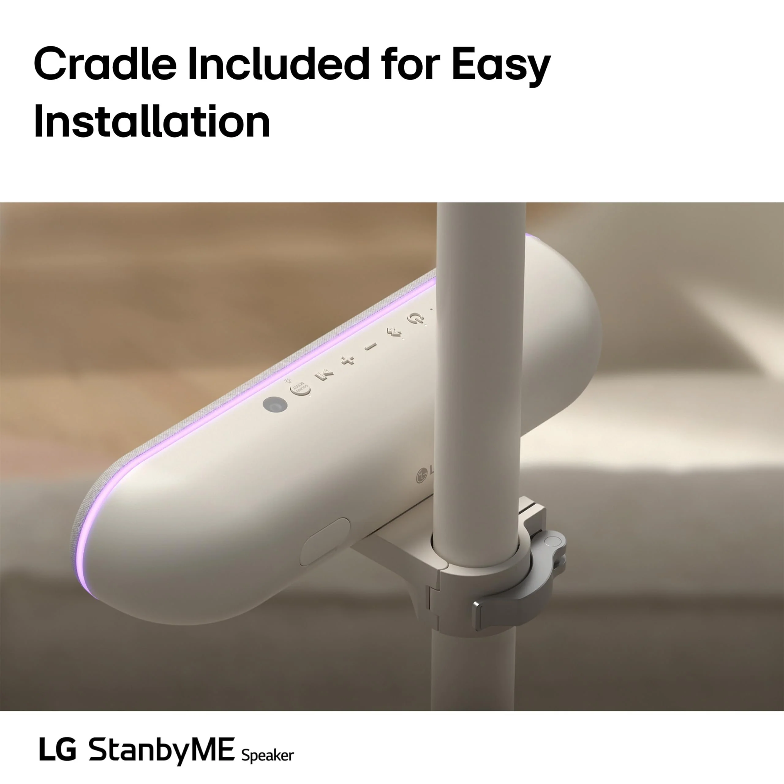 LG StanbyME XT7 Bluetooth Speaker, Powerful Sound, 16-Hour Battery, XT7S - Image 4