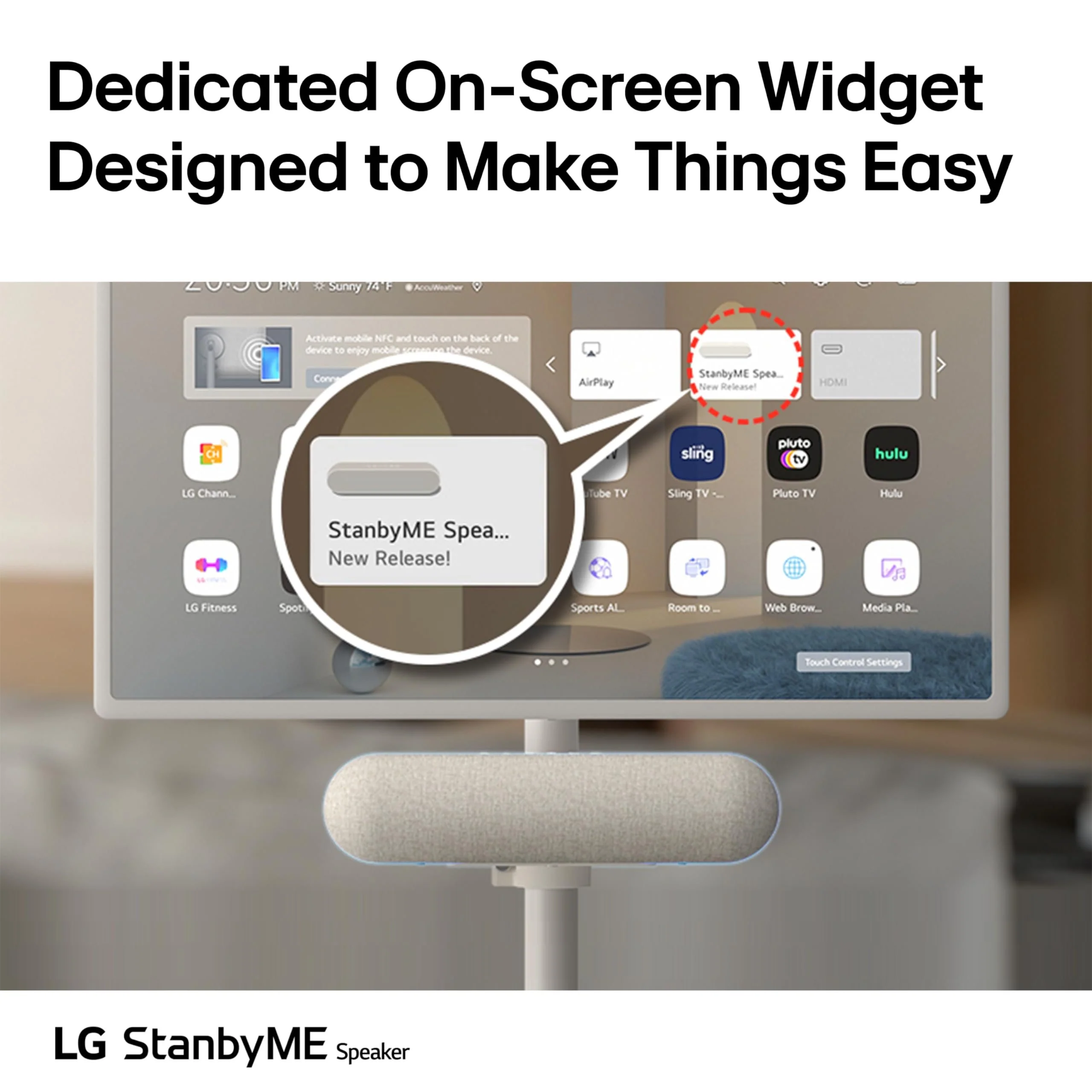 LG StanbyME XT7 Bluetooth Speaker, Powerful Sound, 16-Hour Battery, XT7S - Image 7