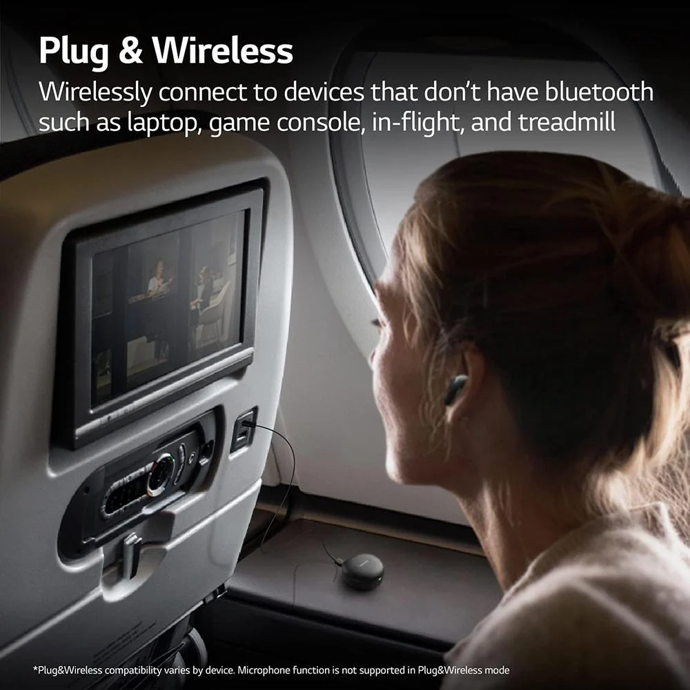 LG TONE Free FP9 True Wireless Bluetooth Earbuds with UVnano Self Cleaning Case - Image 9