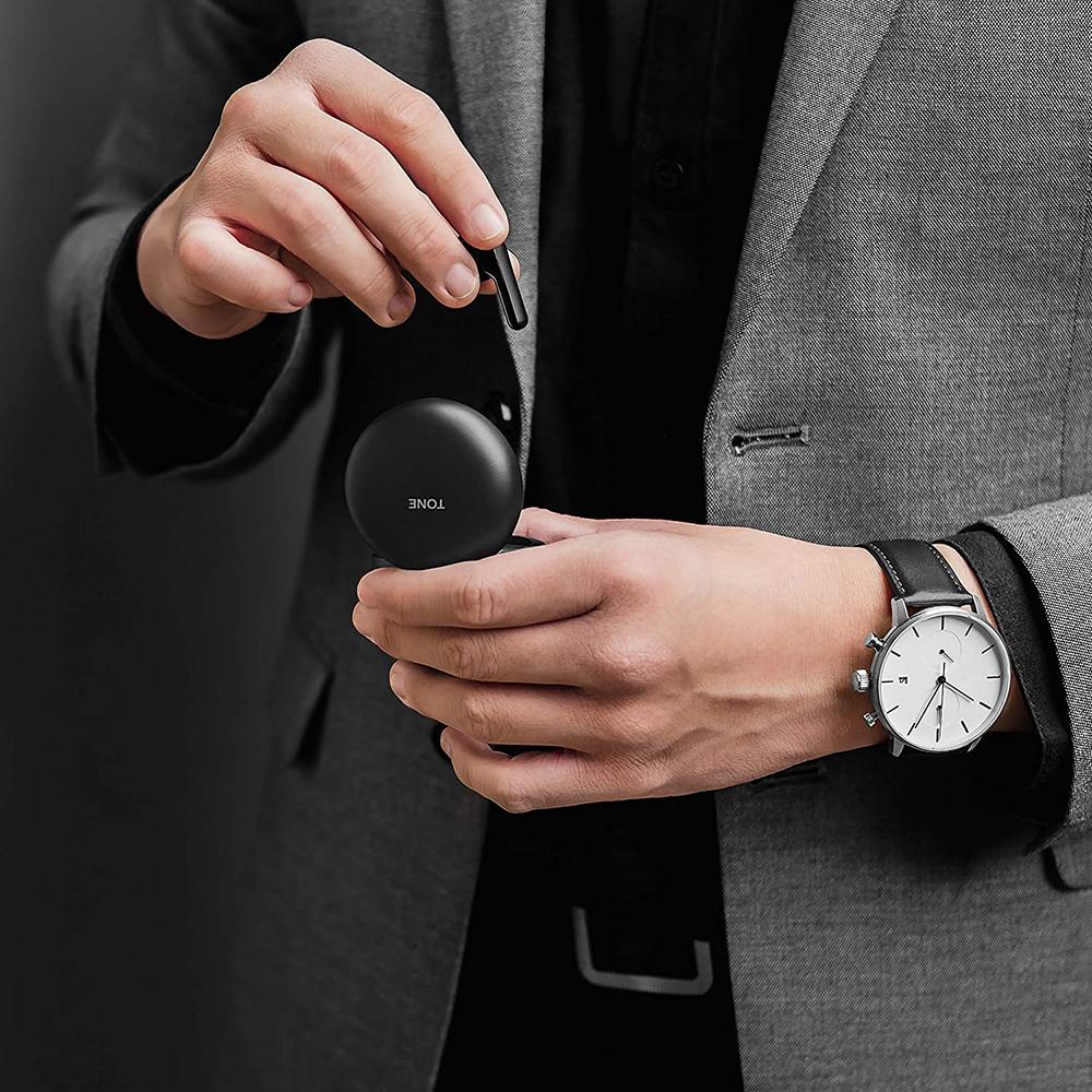 LG TONE Free HBS-FN5W True Wireless Bluetooth Earbuds, Black Open Box - Image 11