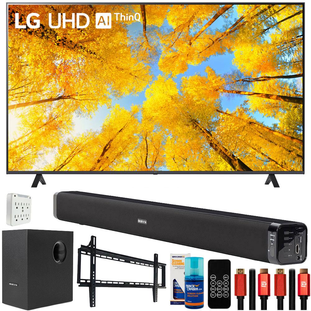 LG UQ7590PUB 70 Inch HDR 4K UHD Smart TV with Deco Gear Home Theater Bundle - Image 2