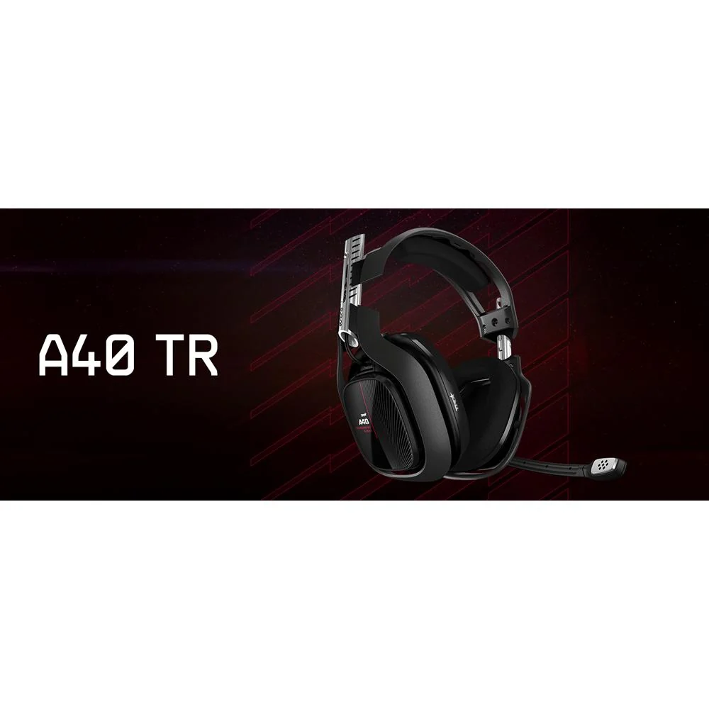 Logitech Core Astro A40 TR Wired Gaming Headset, Black - Image 8