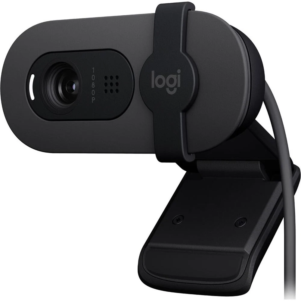 Logitech Core Brio 100 1080p Full HD Webcam in Black - 960-001580 - Image 2
