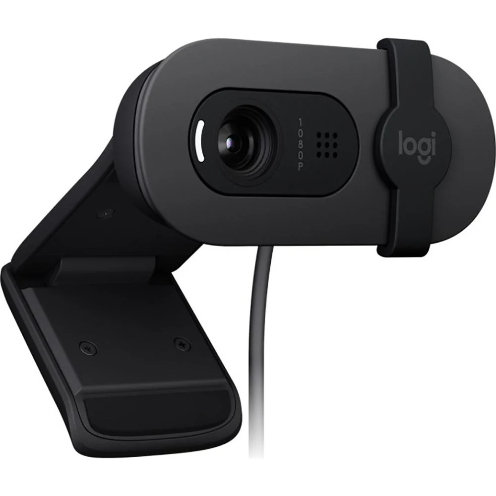 Logitech Core Brio 100 1080p Full HD Webcam in Black - 960-001580 - Image 3