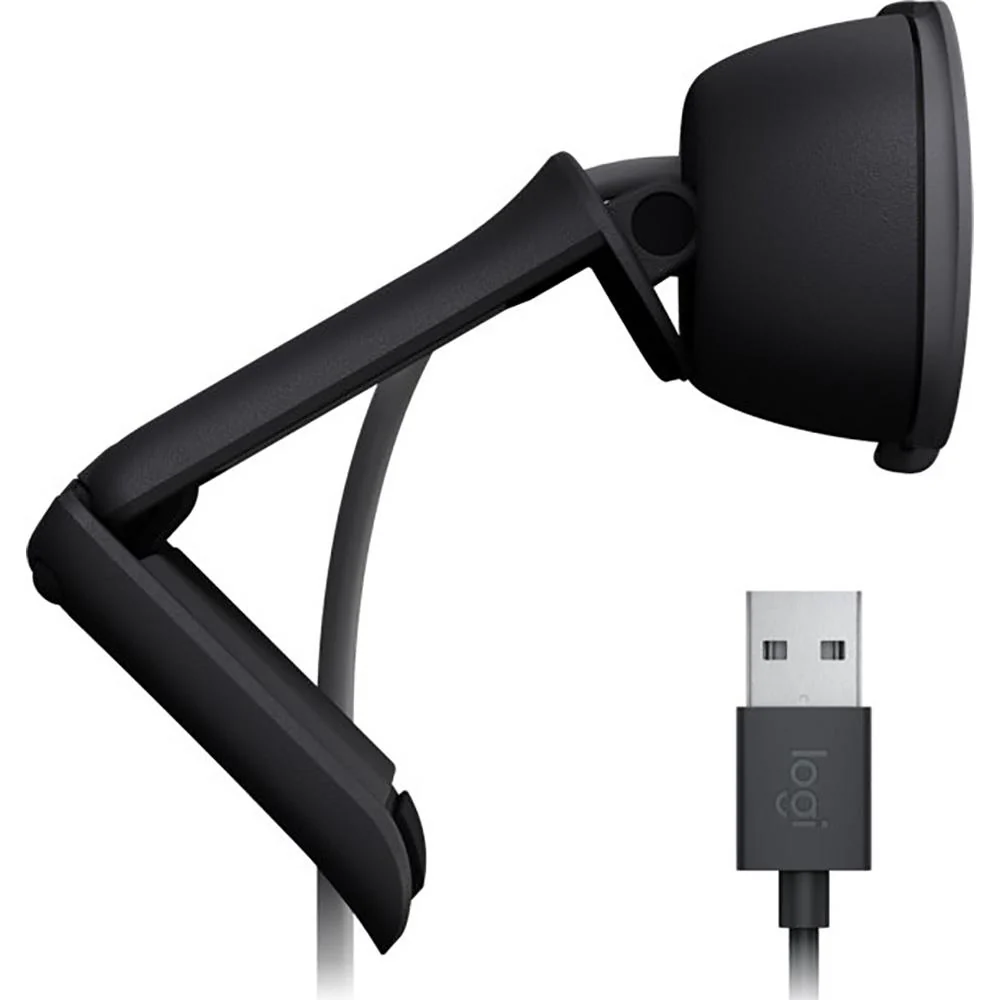 Logitech Core Brio 100 1080p Full HD Webcam in Black - 960-001580 - Image 6